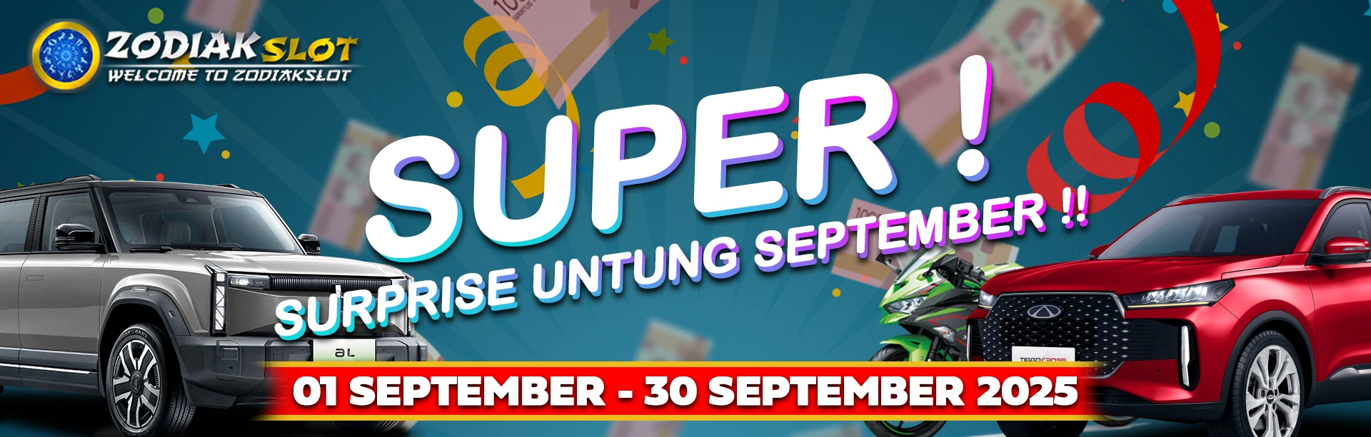 EVENT SUPER SEPTEMBER ZODIAKSLOT