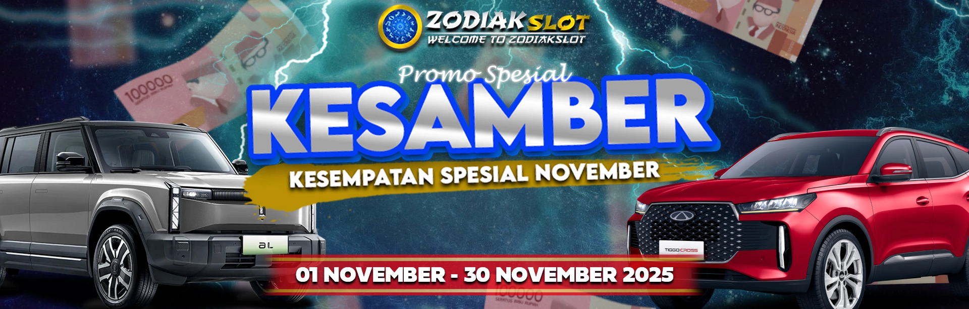 EVENT KESAMBER NOVEMBER ZODIAKSLOT