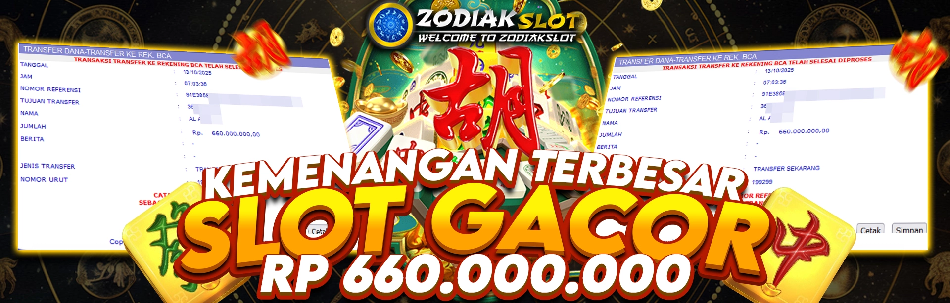 KEMENANGAN GACOR 660 JUTA - ZODIAKSLOT