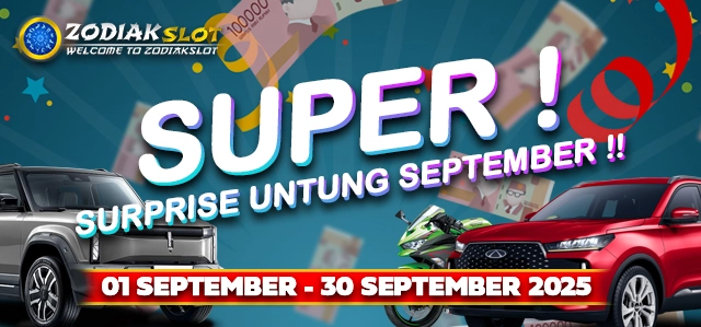 EVENT SUPER SEPTEMBER ZODIAKSLOT
