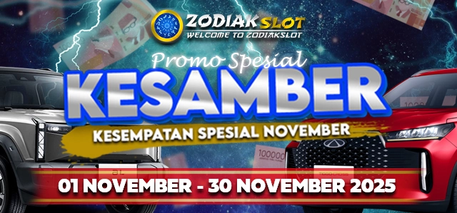 EVENT KESAMBER NOVEMBER ZODIAKSLOT