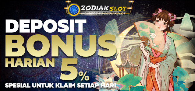 BONUS DEPOSIT HARIAN 5% KHUSUS SLOT