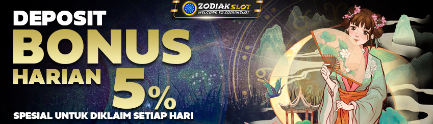 BONUS DEPO HARIAN 5% KHUSUS SLOT