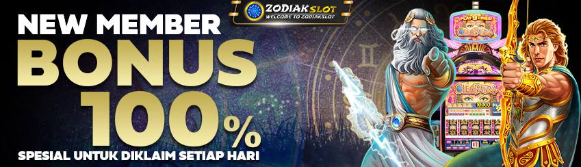 BONUS NEW MEMBER 100% SLOT
